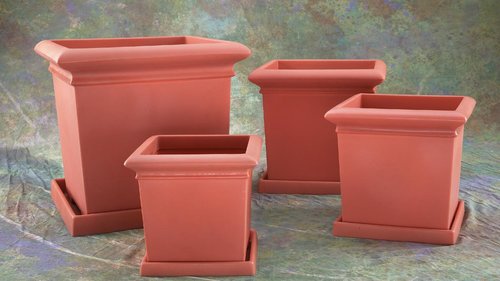 Square Footed Planters